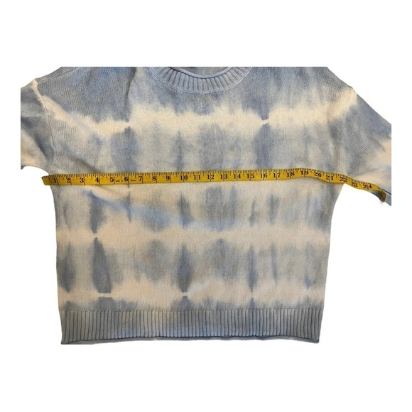 Elizabeth and James Tie Dye Slouchy Crewneck Sweater Large - Picture 6 of 11